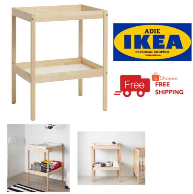IKEA SNIGLAR Changing Table Shopee Malaysia