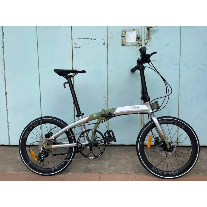 Ecosmo folding store bike