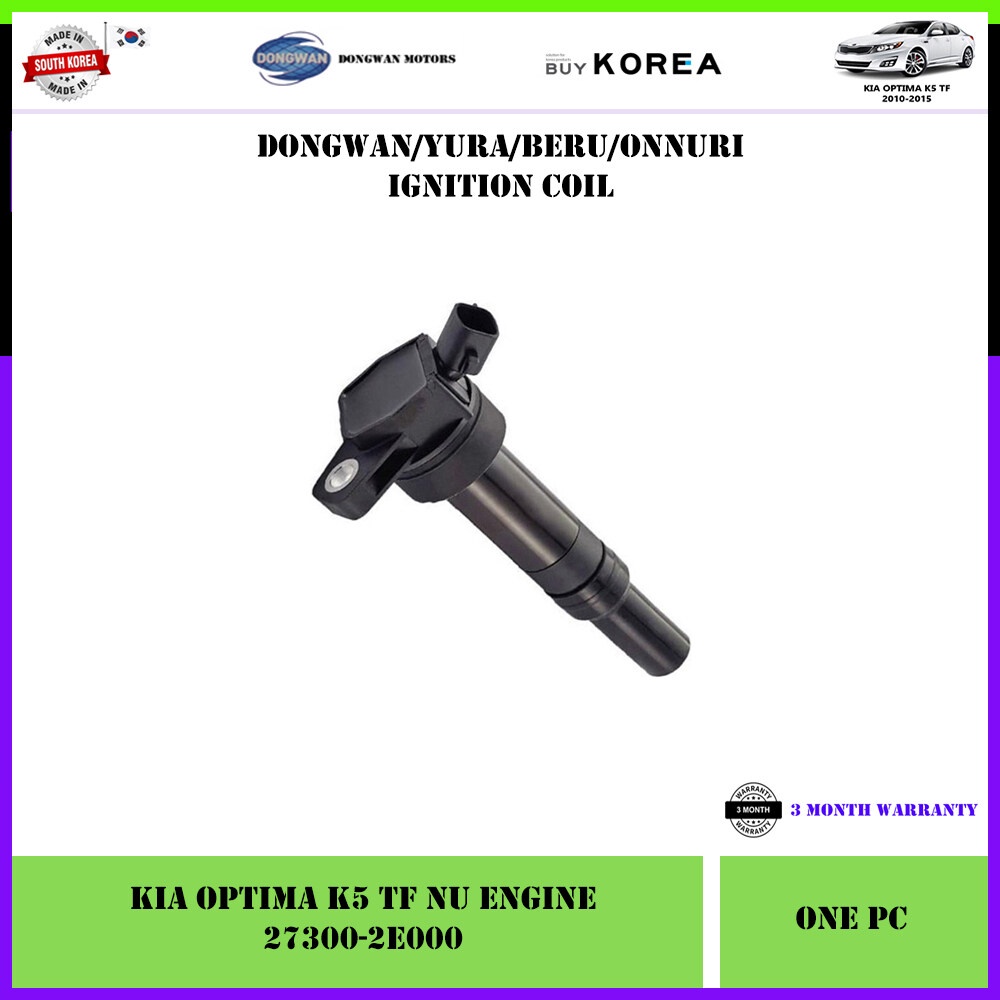 Kia Optima K5 TF NU Engine Korea Aftermarket Ignition Coil 1pc (27300
