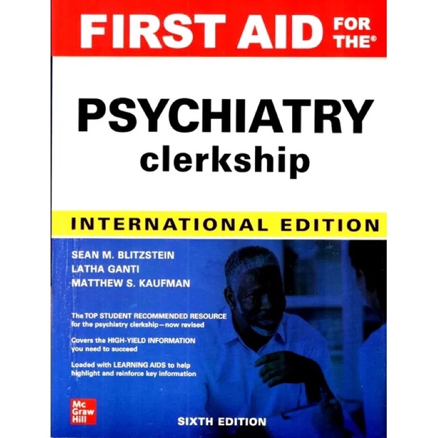 First Aid for the Psychiatry Clerkship, Sixth Edition (ORIGINAL MGH