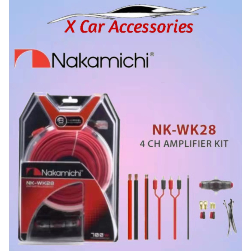 Nakamichi Car Audio Wire Kits NK-WK28 | Shopee Malaysia
