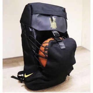 Kyrie irving backpack on sale black and gold