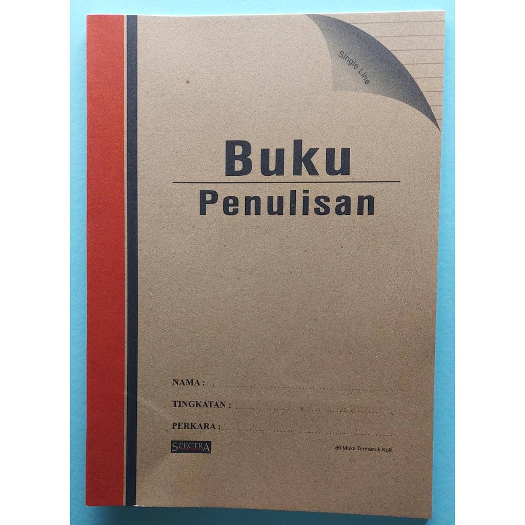 A4 Kraft Buku Latihan Panjang / Sains / Penulisan > 80 muka surat