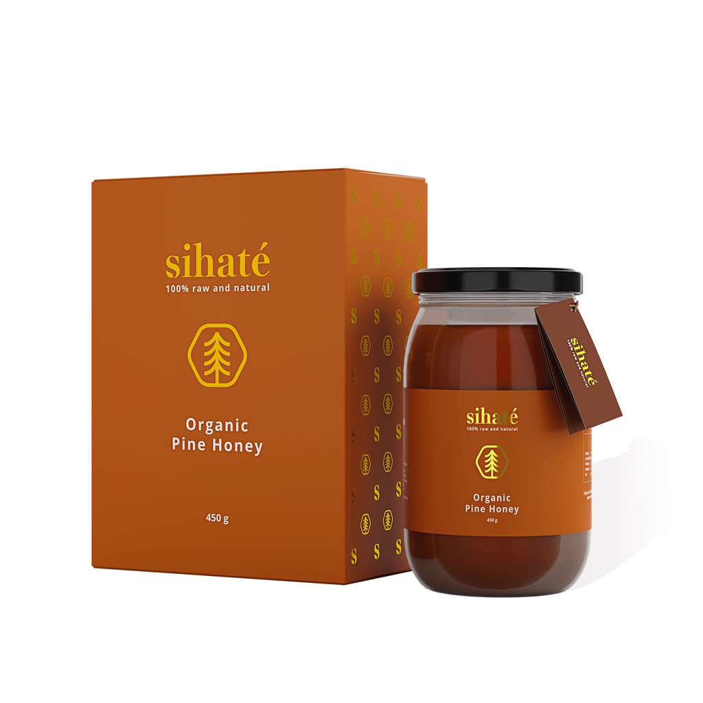 Sihate Organic Pine Honey 'Madu Pine Organik' 450gm EXPIRY 30 May 2024