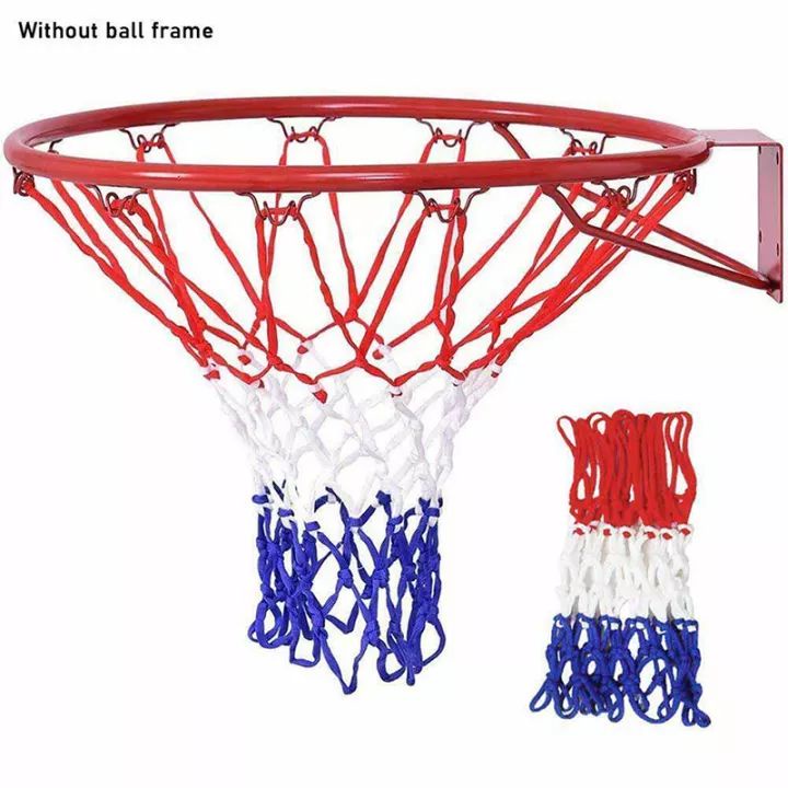 Basketball Net Standard / Netball Net 3 Colour Nylon Premium Quality ...