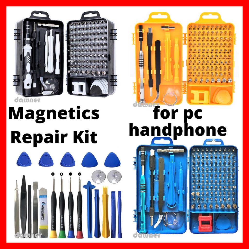 Alat Repair Hp Baiki Diy Tool Kit for Pc Handphone Skru Tool Kit Skru