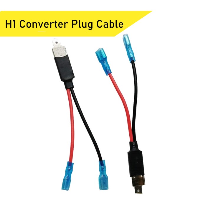 H1 Converter Plug Cable Connector Socket Adapter for Xenon HID