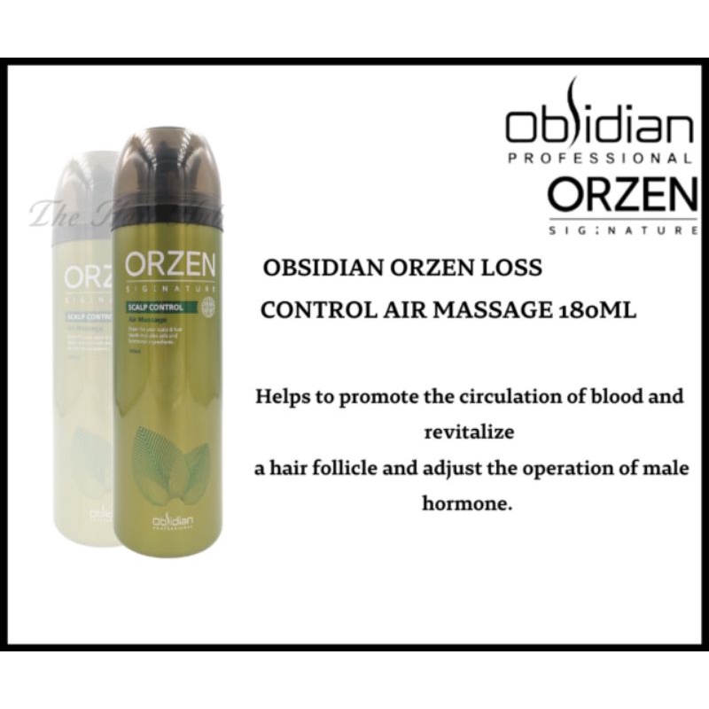 ORZEN Scalp Control Air Massage 180ML New Packaging Prevent hair loss