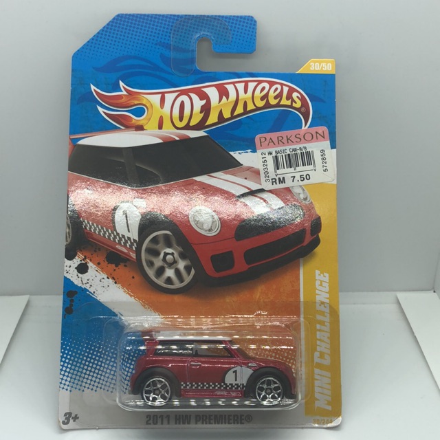 Mini Cooper S Challenge (Red) Hot Wheels 2011 HW Premiere | Shopee