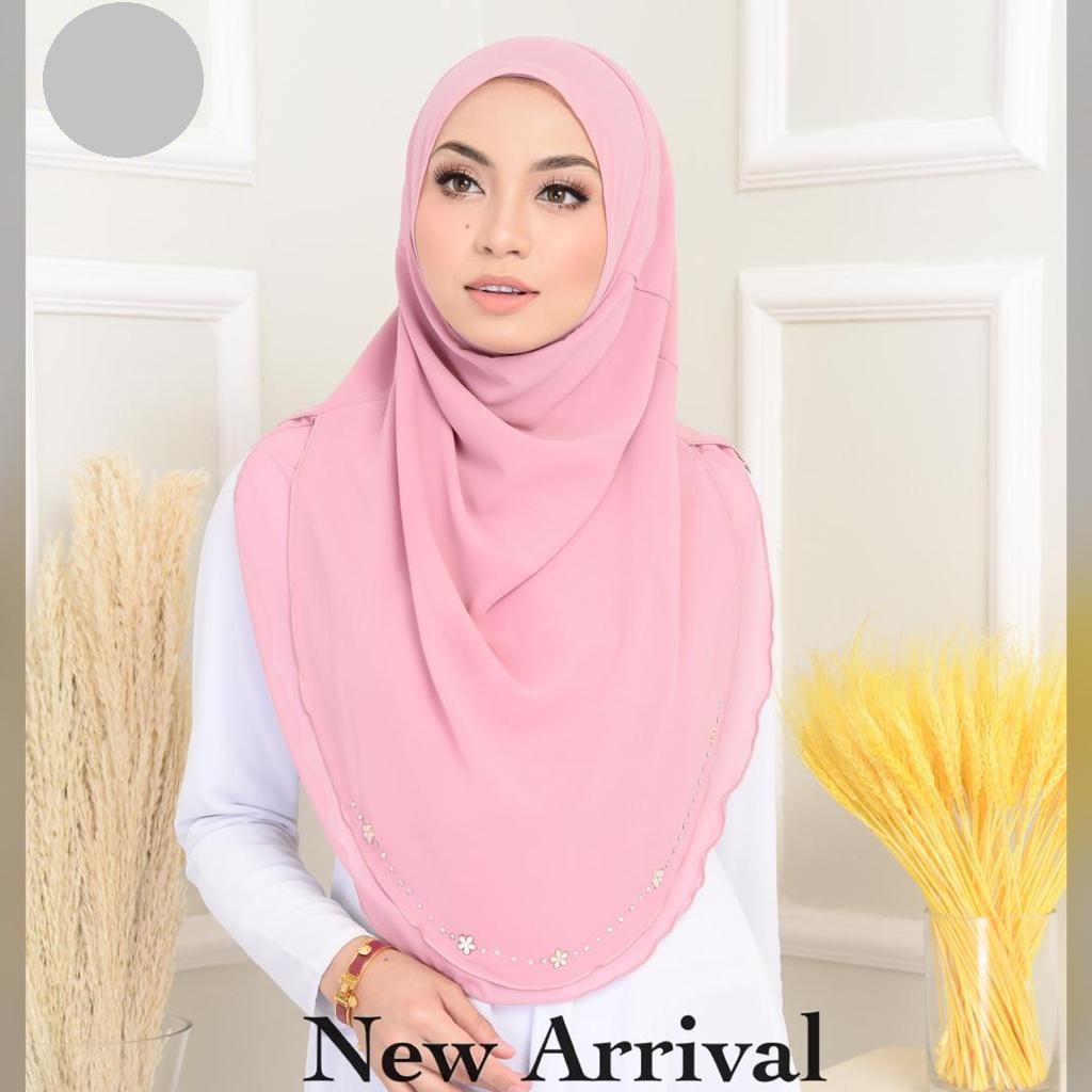 shawl instant chiffon