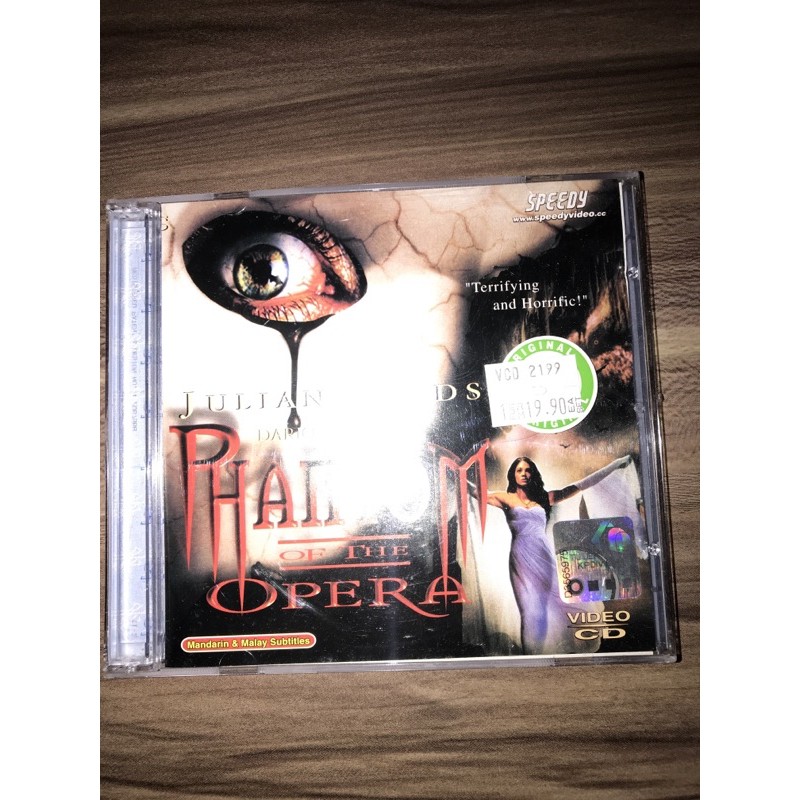 Phantom Of the Opera VCD (preloved) | Shopee Malaysia