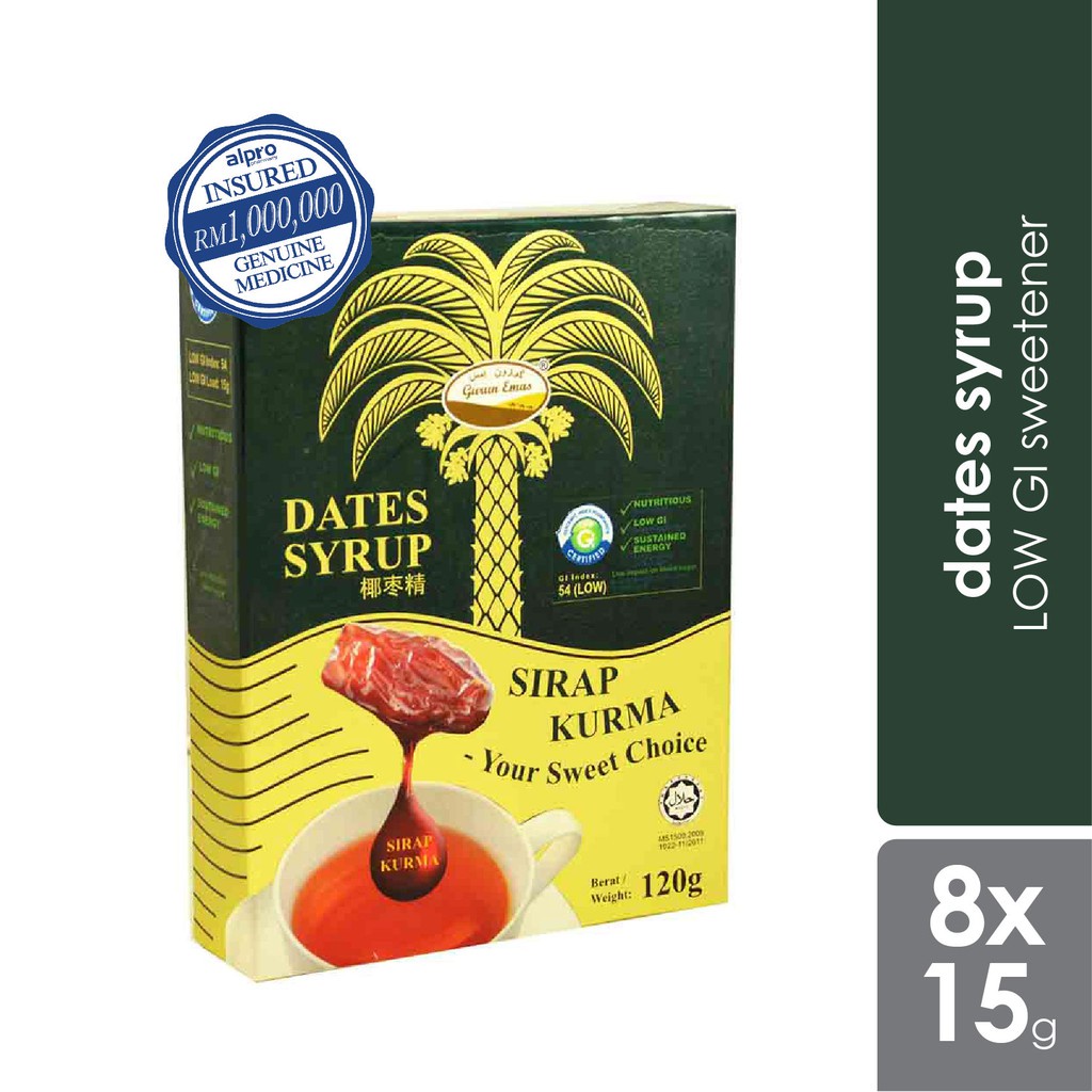 Gurun Emas Date Syrup Tree Box 8x15g Shopee Malaysia