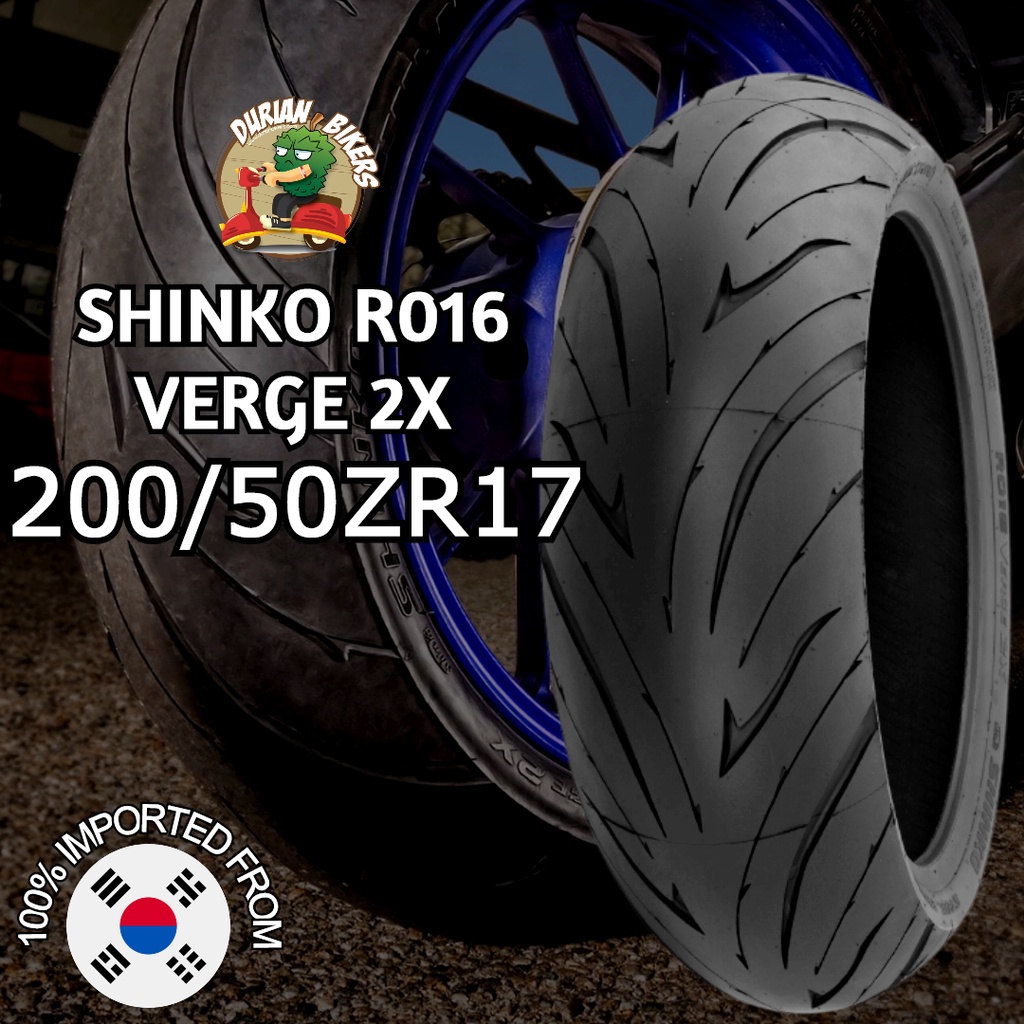190/50ZR17 R011 Verge Shinko Rear Tyre
