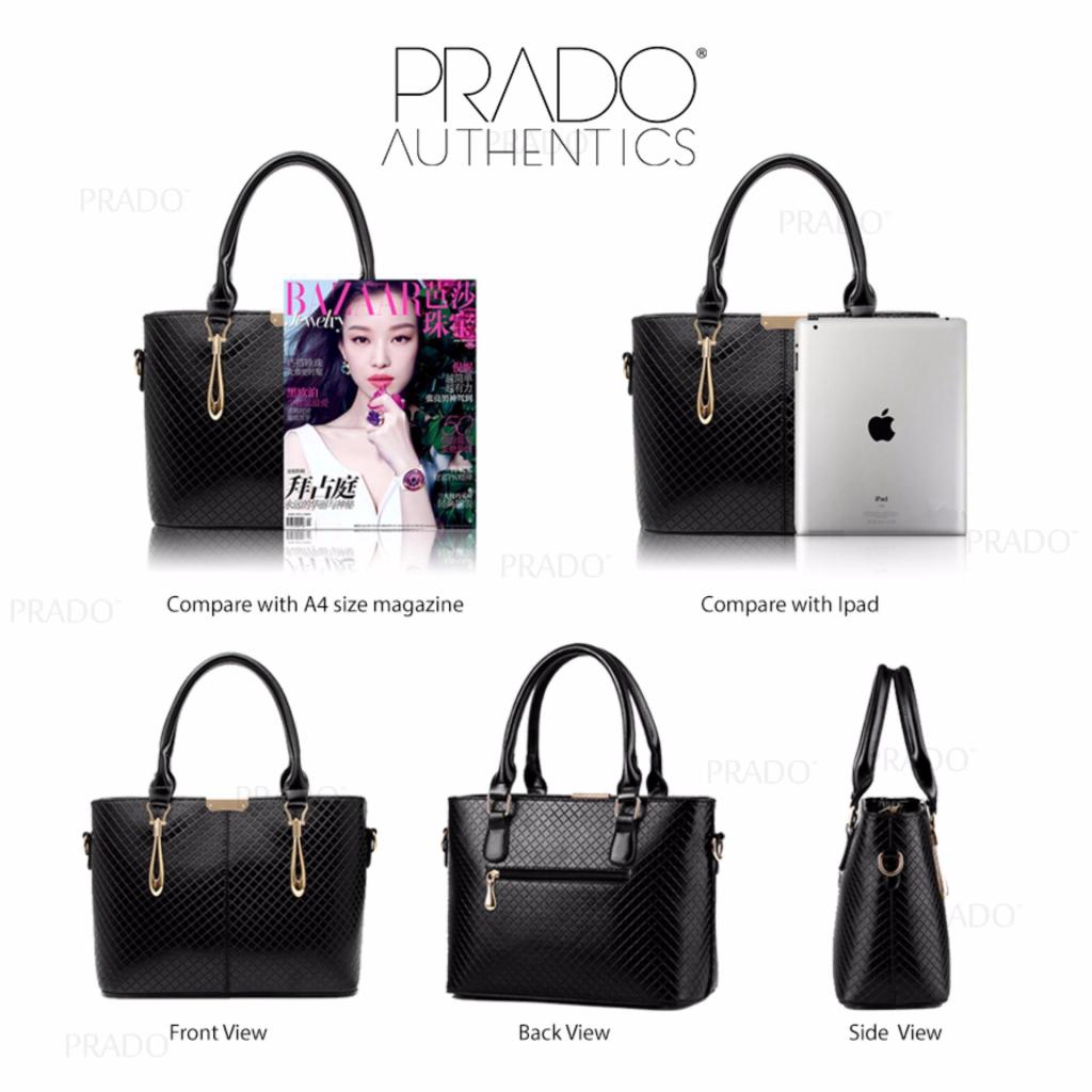 PRADO Malaysia Authentics Korean Premium Leather Bag Beg Women