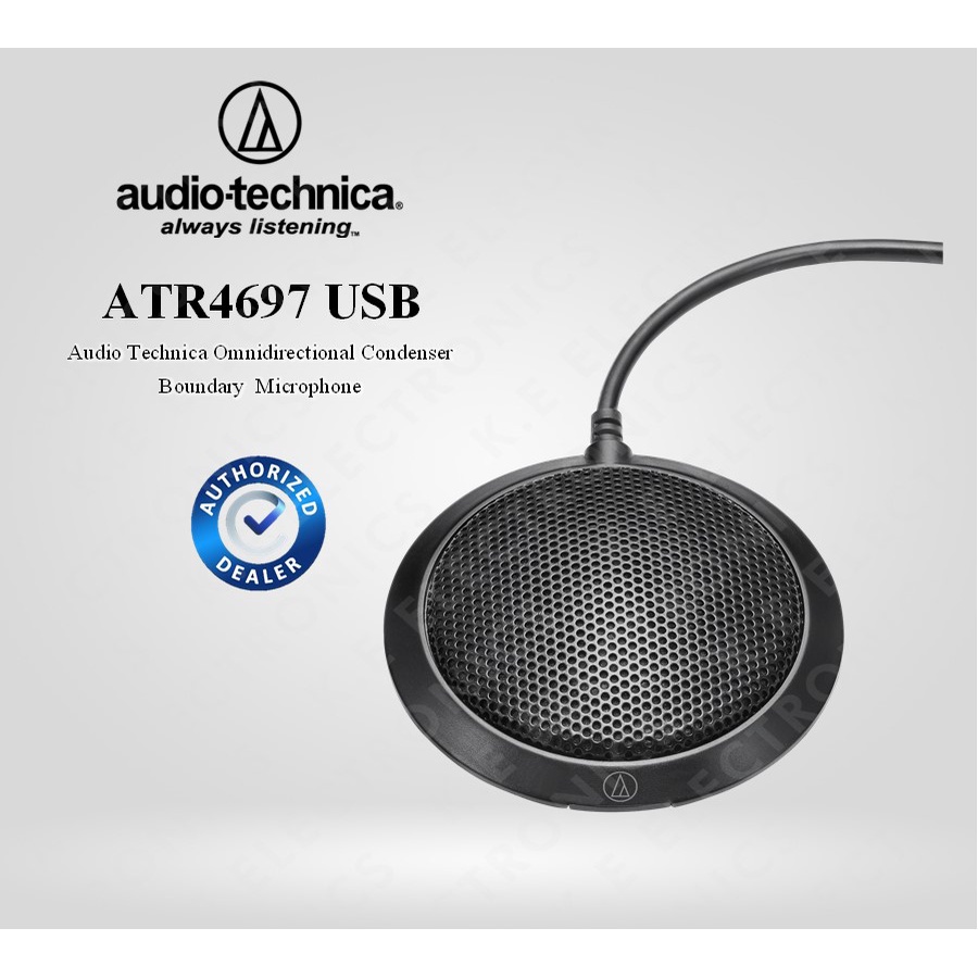 Audio Technica ATR4697USB Omnidirectional Condenser Boundary