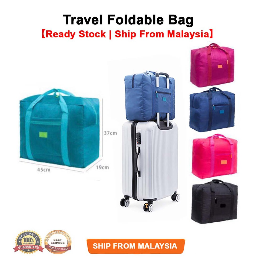 Best Item Beg Travel Boleh Lipat Beg Terbaik Kalis Air Luggage Bag Organizer Beg Luggage Waterproof Shopee Malaysia