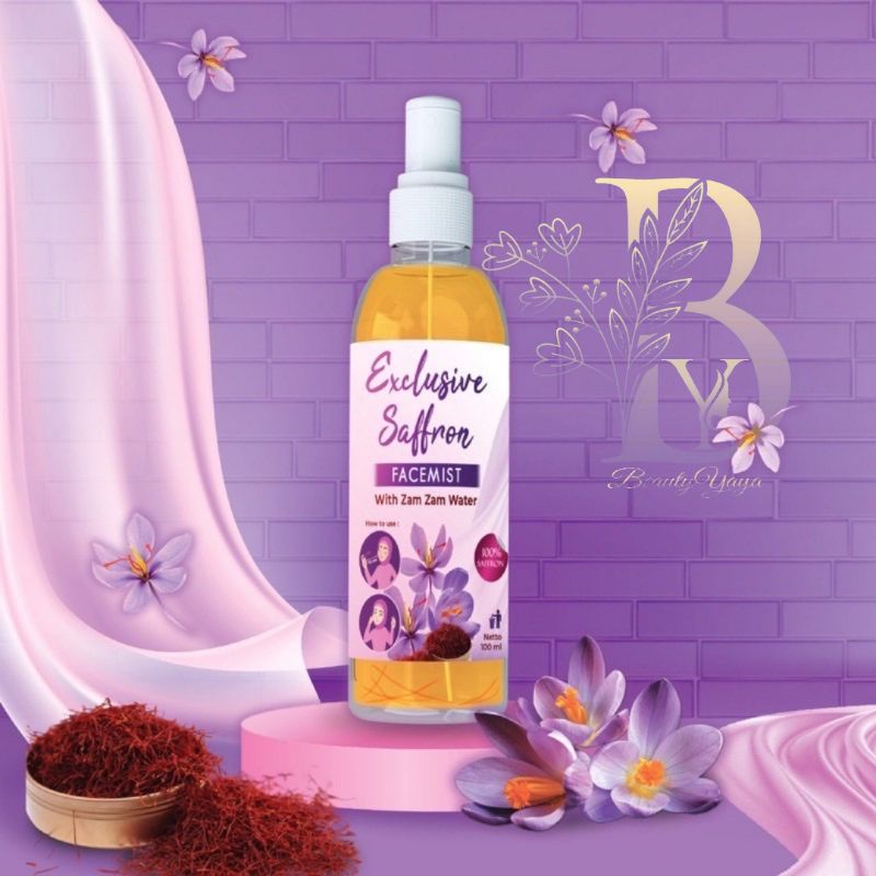Exclusive SAFFRON WITH ZAM ZAM WATER FACE MIST 100 ML Shopee Malaysia