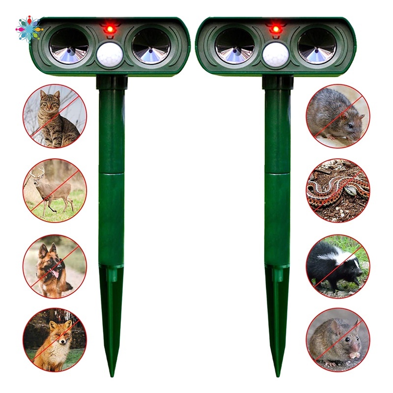 TCH Solar Electronic Mouse Repeller Ultrasonic Snake Repeller Outdoor