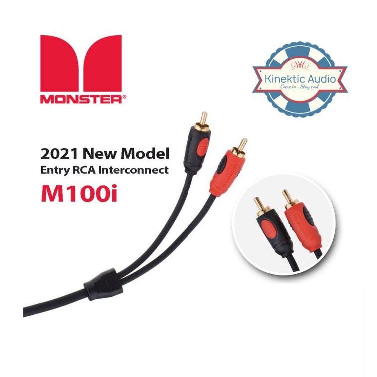 Monster RCA Cable M100i High performance RCA Cable, 100 Original