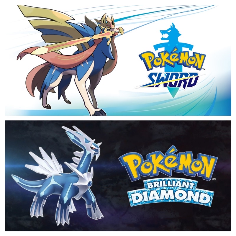 Nintendo Switch Digital 2in1（Eng/Chi）Pokémon Sword+ Pokémon Brilliant ...