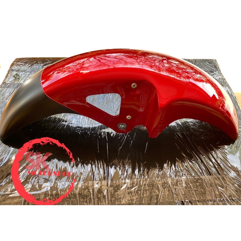 [100% ORIGINAL HLY !!!] YAMAHA RXZ FRONT FENDER / FRONT MUDGUARD ...