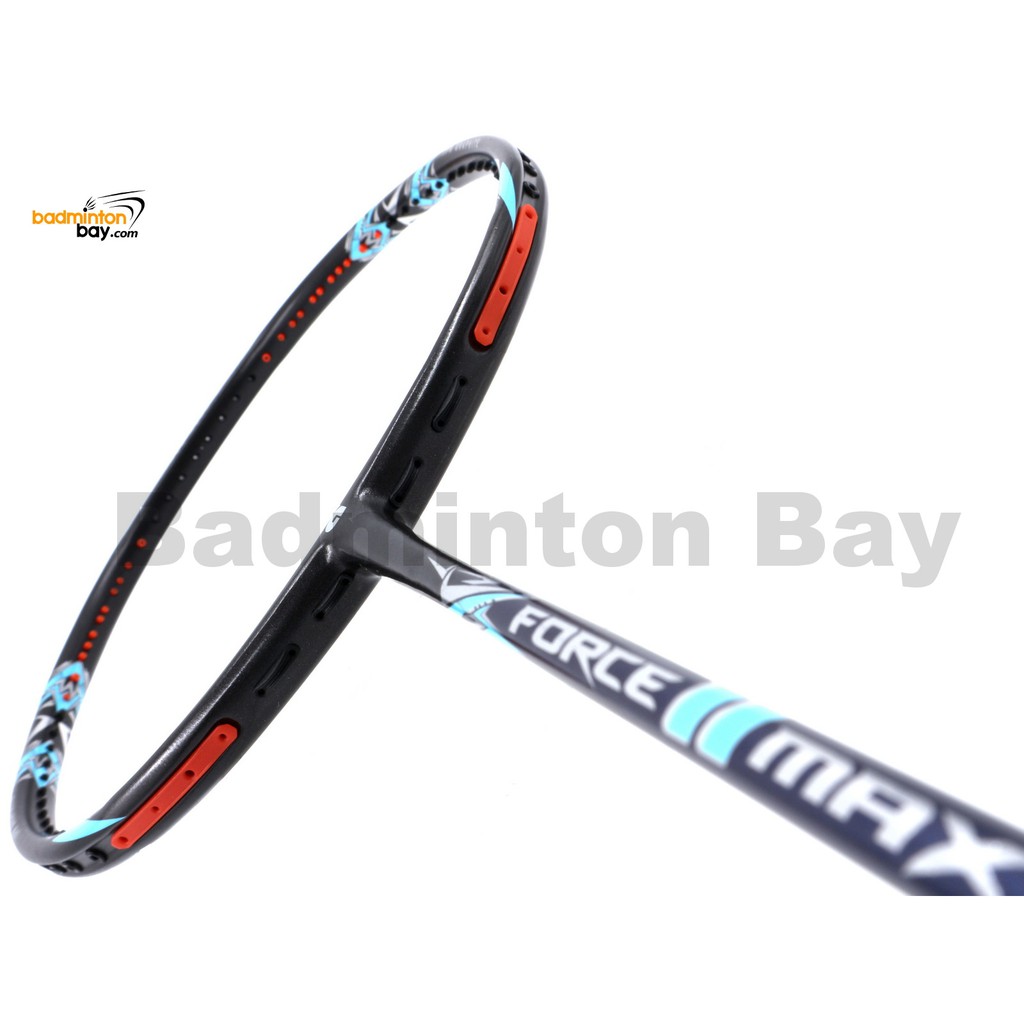 【即日発送】【美品】◆apacs◆FORCE II MAX◆4U85g Apacs Force II Max Dark Grey 4U Unstrung No String No Grip Replace