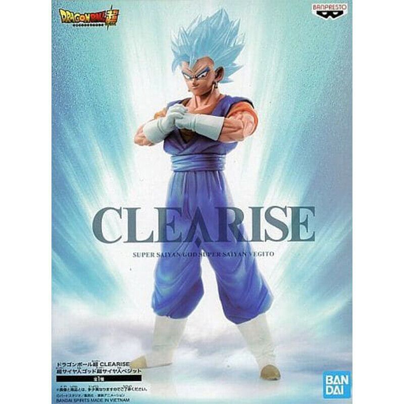 Authentic Dragon Ball Super Clearise Saiyan God Blue Vegito | Shopee ...