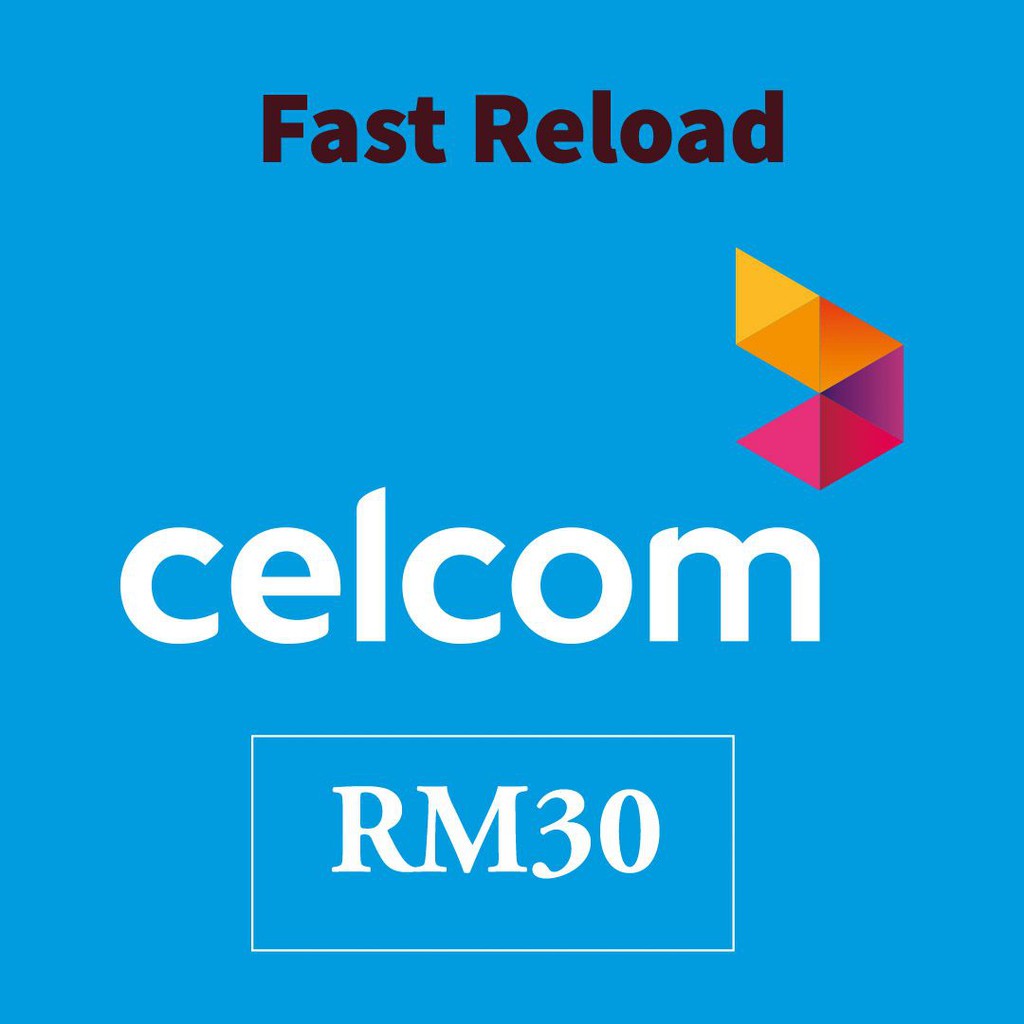 Celcom RM30 Topup Reload Celcom | Shopee Malaysia