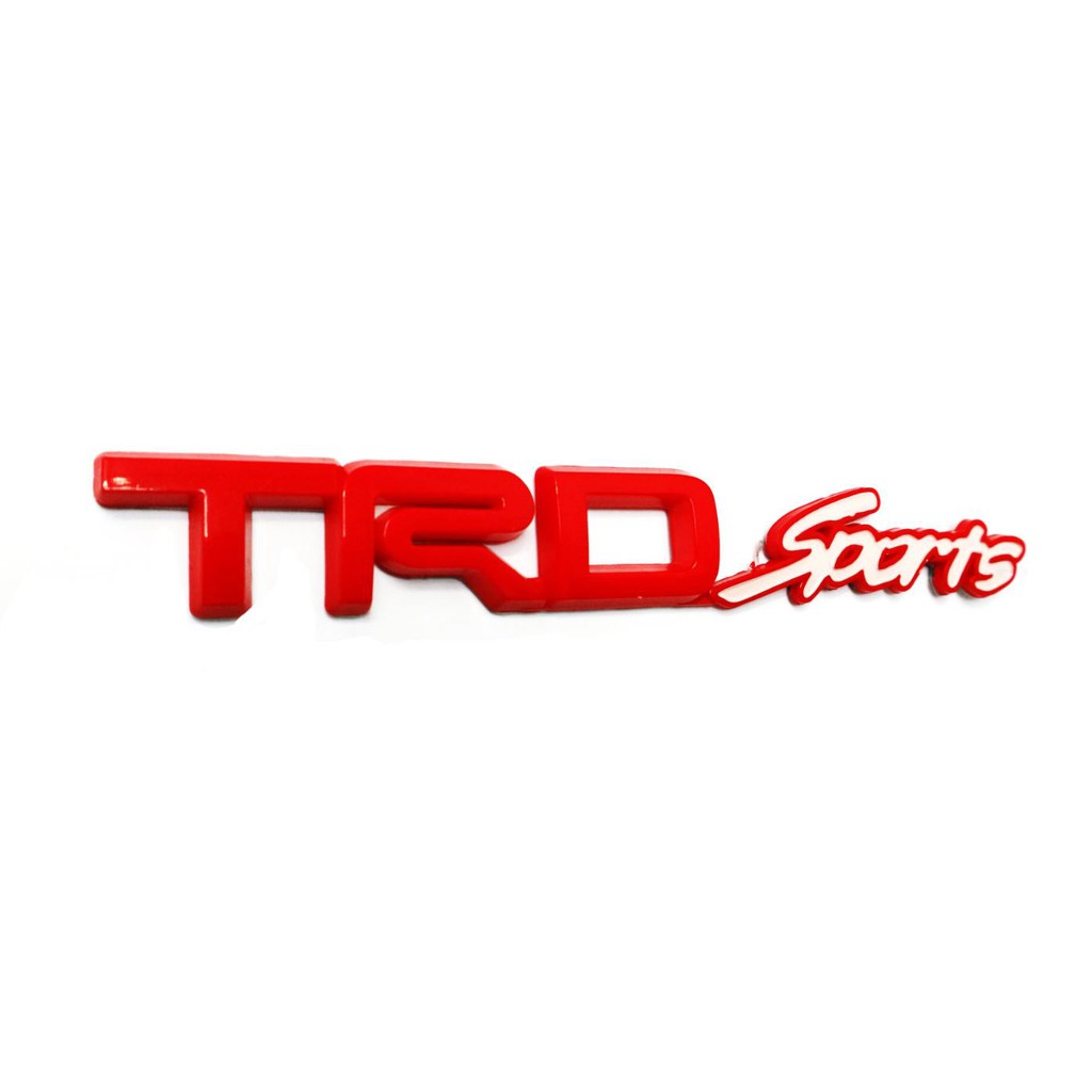 Trd Sports Car Sticker Emblem Badge Decal Car Styling Shopee Malaysia 9838