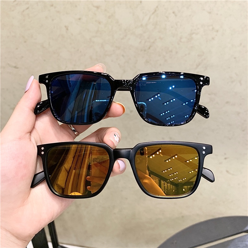 Men Fashion Sunglasses Uv400 Korean Shades Sunglasses For Men S Mirror Sun Glasses Multi Color