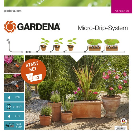 GARDENA Micro-Drip-System Starter Set Plant Pots M | Shopee Malaysia