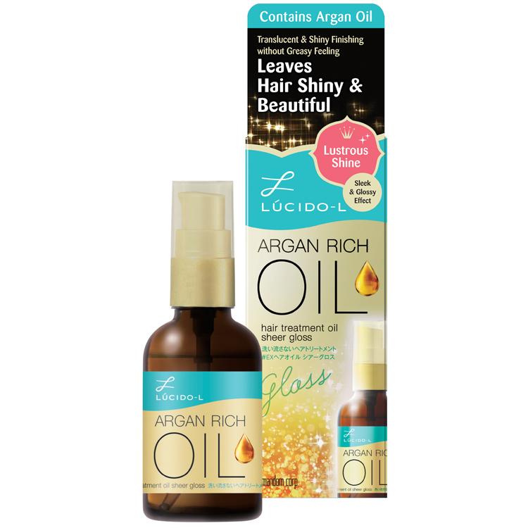LucidoL Argan Rich Oil Hair Treatment Oil 60ml Rich Moisture / Oil