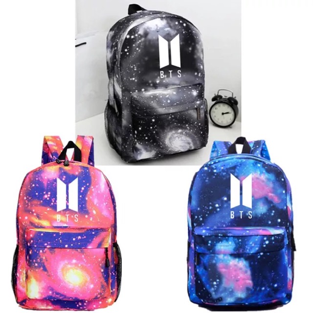 Bts cheap galaxy backpack