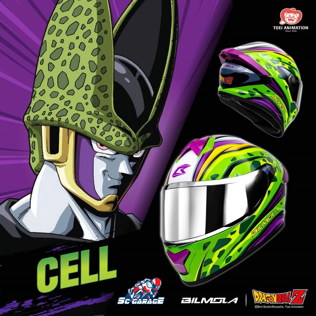 Bilmola Dragon Dragon Ball Motorcycle Helmet Bilmola Rapid S