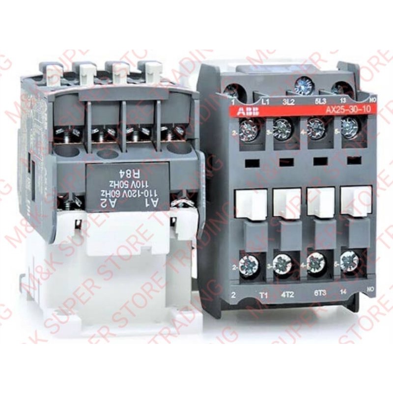 ABB CONTACTOR AX09-30-10 AX12-30-10 AX18-30-10 AX25-30-10 81| 83 |84 ...