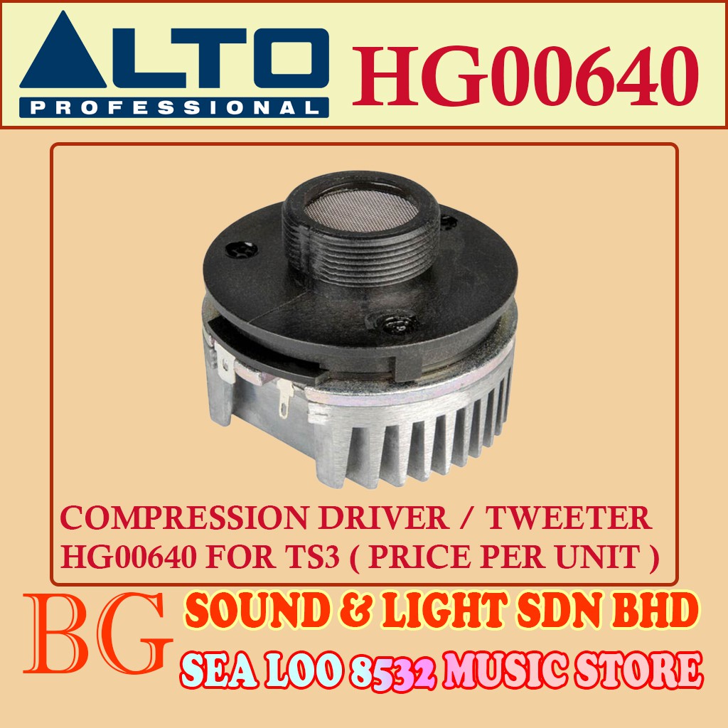 Tweeter alto hot sale ts315