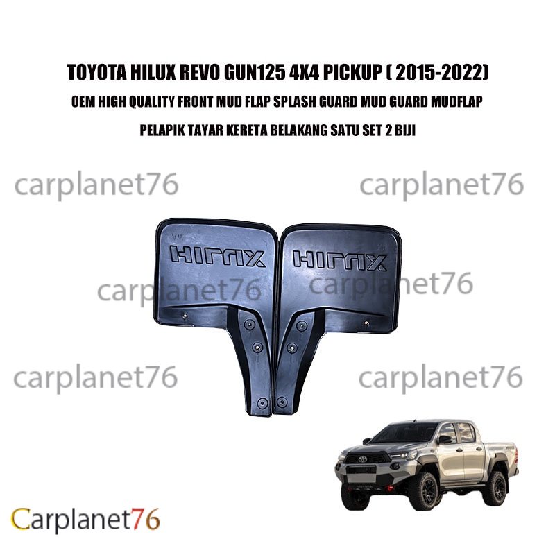 Mud Flaps for 2022 2023 Toyota Tundra Accessories All Weather Guard Mud
