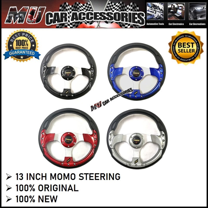 momo 13 inch steering wheel