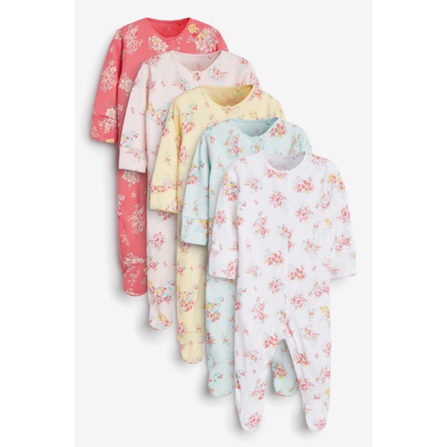 Next store floral sleepsuits