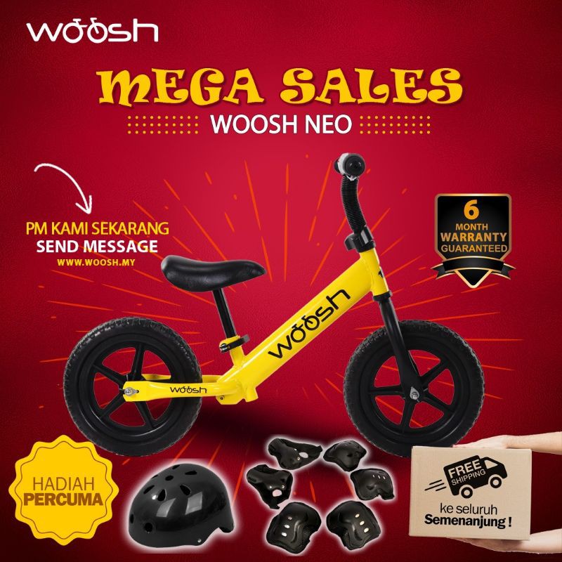 Woosh push bike new arrivals