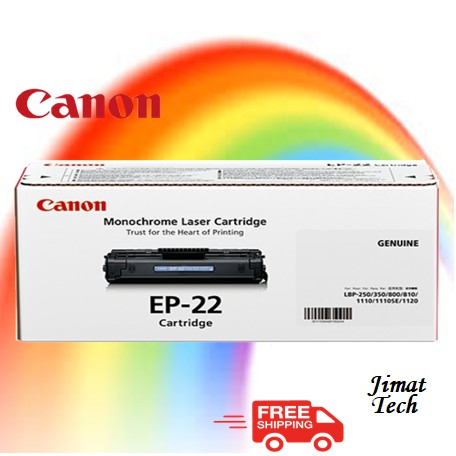 Canon EP-22 Original Mono Black Laser Toner Cartridge EP22 | Shopee ...