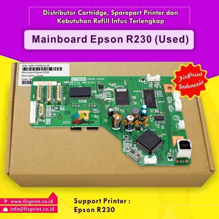 R230 Mainboard- Epson R230 Board- Epson R230x FPS2817 Mainboard ...