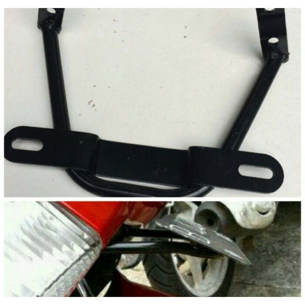 Yamaha NMax NMAX OLD Motorcycle Number Plate Mustache Bracket | Shopee ...