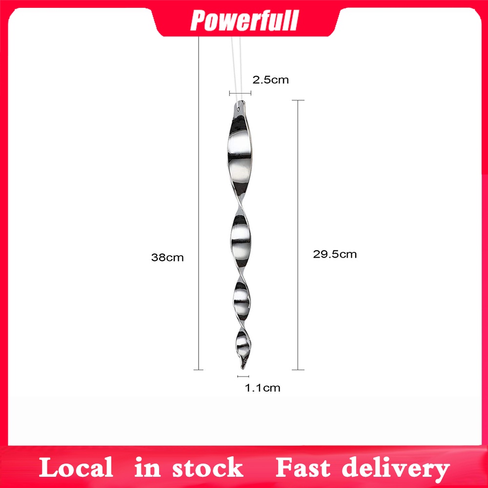 Bird Repellent Model Hanging Spiral Shape Effective Hanging Bird