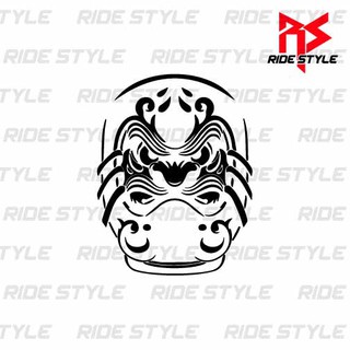 Japanese Daruma Doll Sticker) Daruma Japan Car Sticker