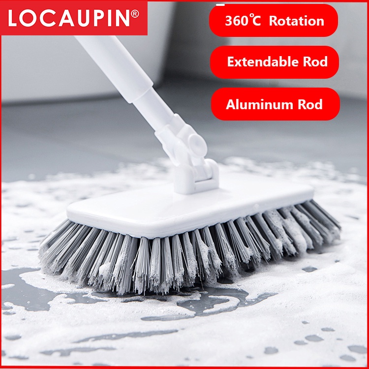 1pc Plastic Silicone Cleaning Brush, Long Handle Rotary Cup Brush .For Narrow  Spaces, Used On Bottle, Cup, Glass