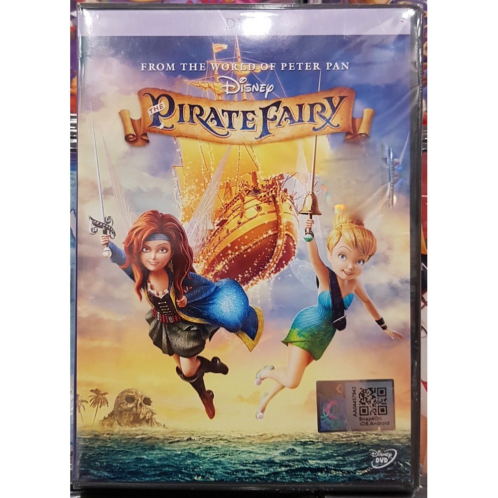 tinkerbell and the pirate fairy dvd cover