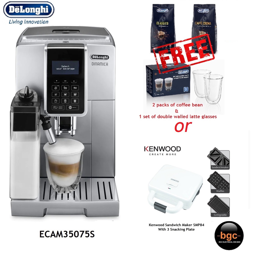 Delonghi Dinamica Plus ECAM37095 ECAM37095T Fully Automatic Coffee Machine ECAM370.95.T Shopee