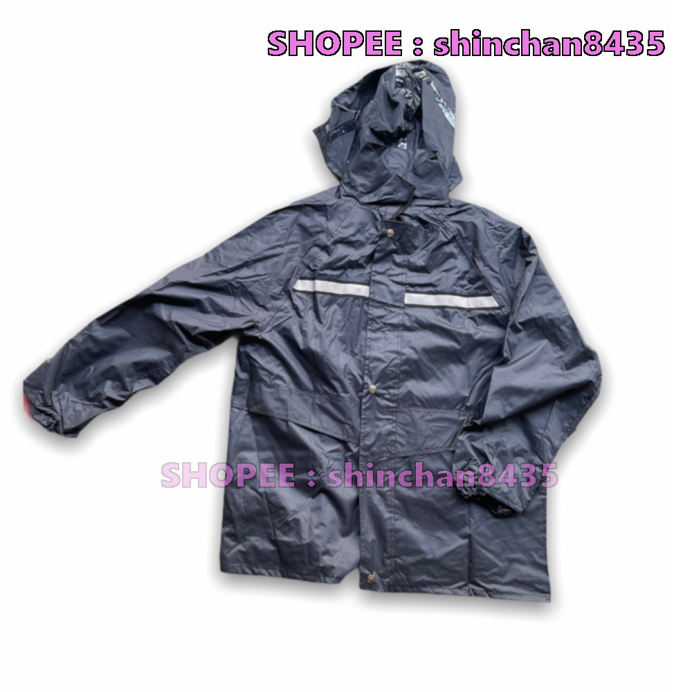 RAINCOAT DOUBLE LATER FREE SIZE baju hujan sesuai untuk food