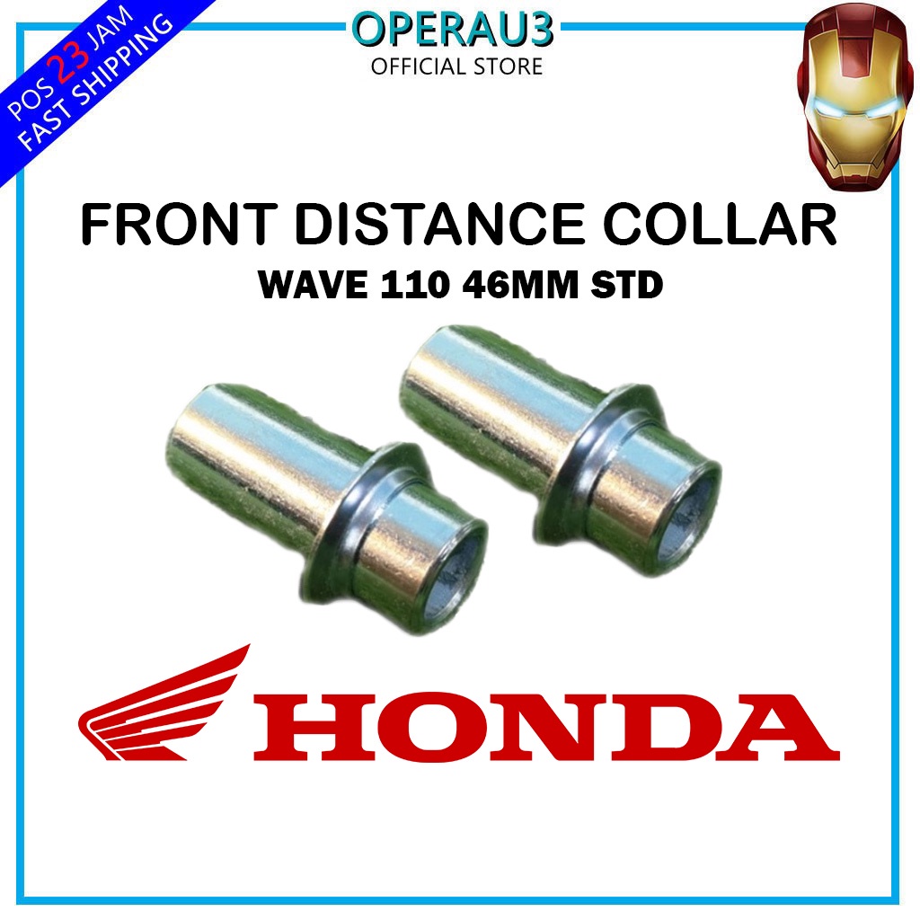 Wave 110 Front Distance Collar Bush Depan Wave110 Rim Panjang 46MM ...